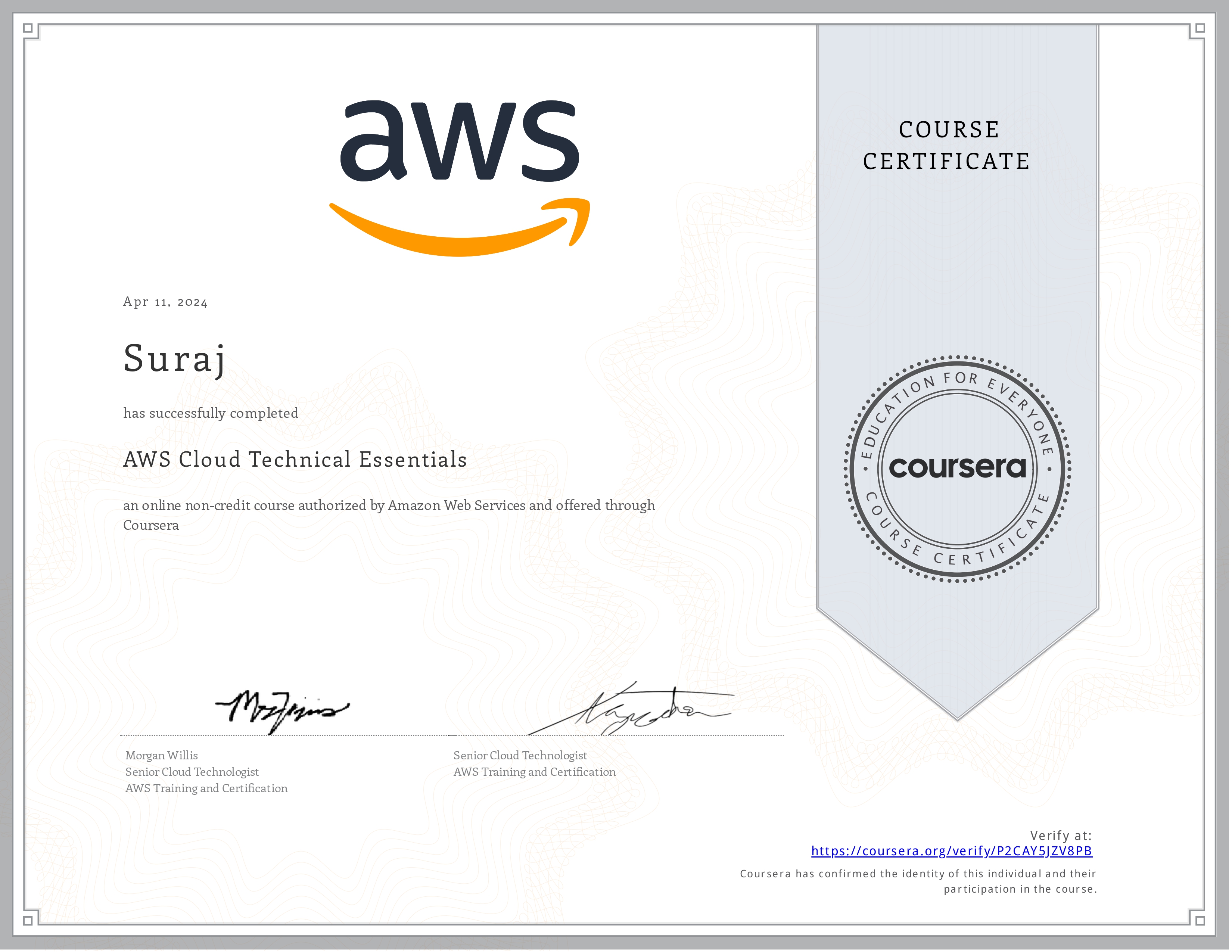 AWS Cloud Technical Essentials